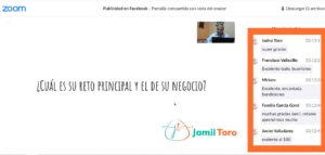 Comentarios del Webinar