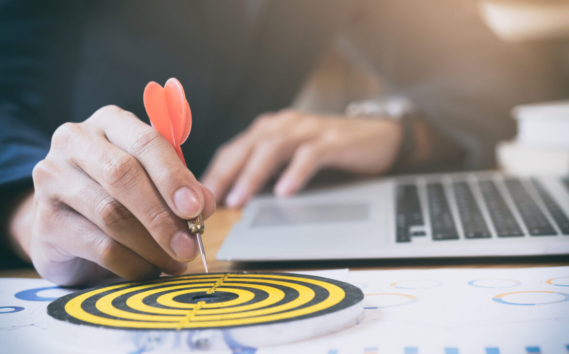 Business strategy success target goals.