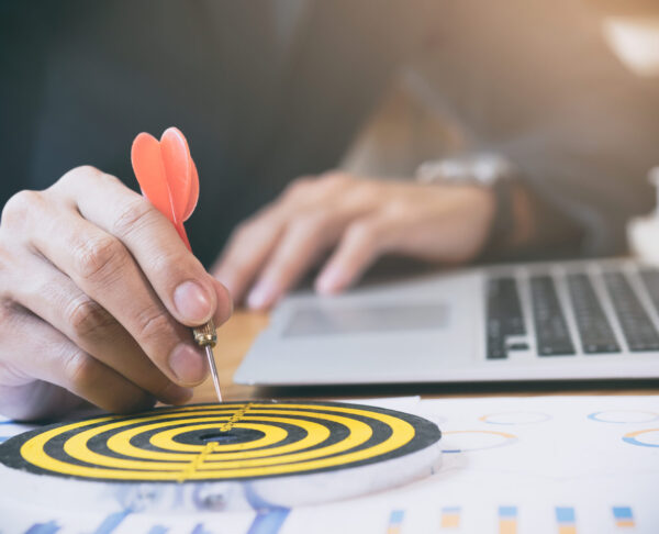 Business strategy success target goals.